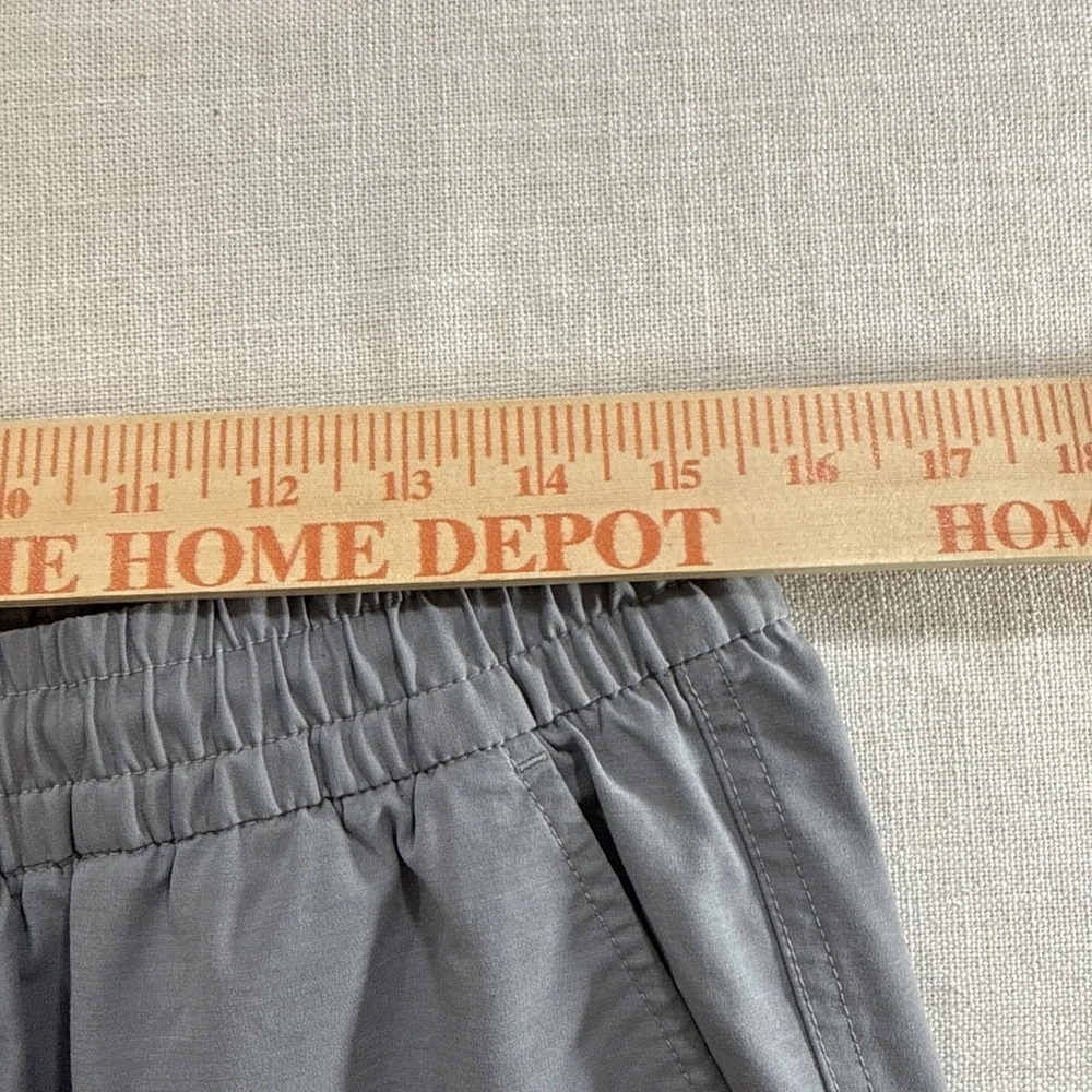 Faherty All Day Shorts Mens L Gray Swim Trunks Lined Hybrid Performance Outdoor